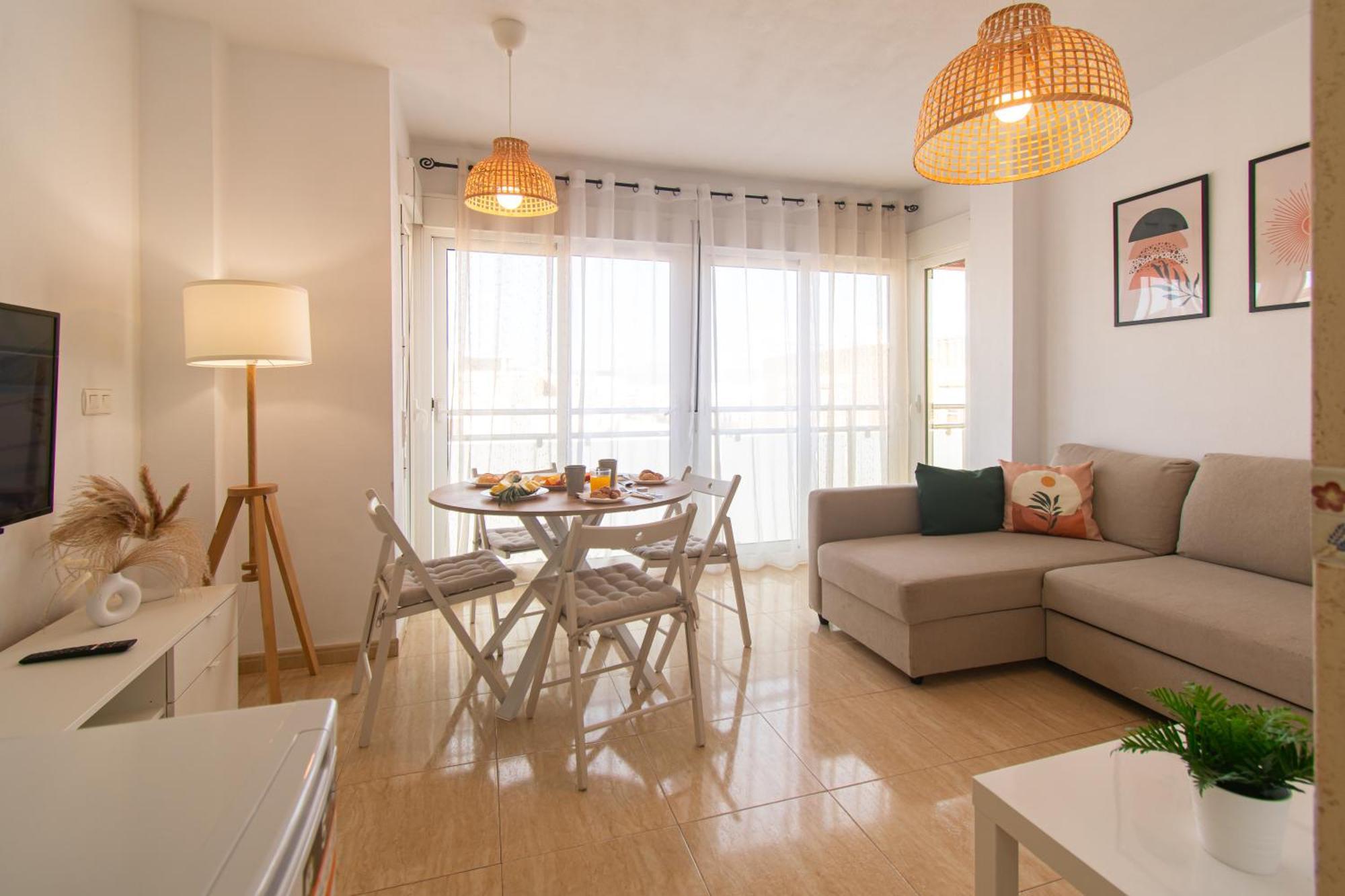 Apartmán Avenida Principal Cerca De La Playa Con Aire Acondicionado Y Wifi - By Aloha Palma Águilas Exteriér fotografie