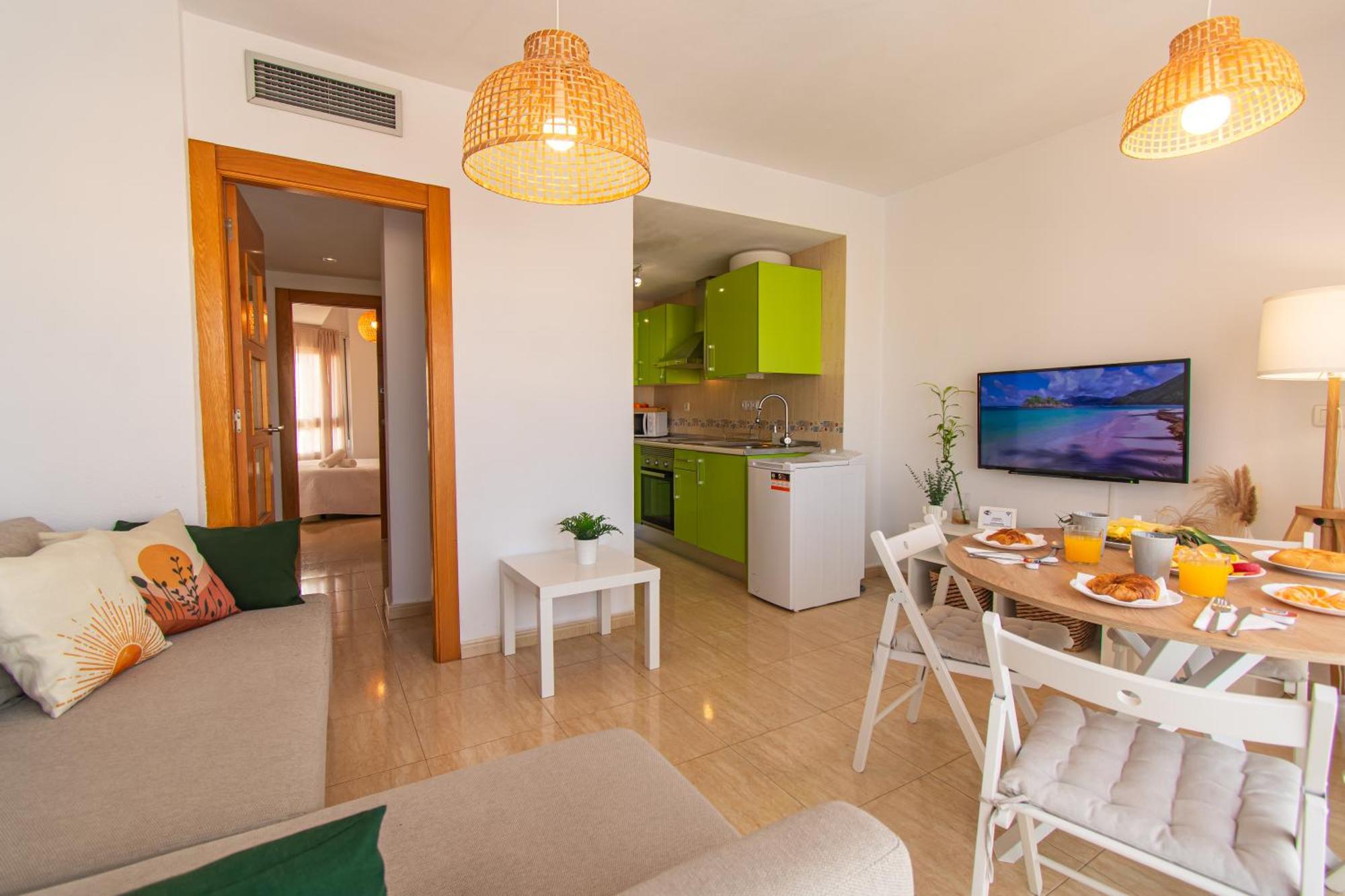 Apartmán Avenida Principal Cerca De La Playa Con Aire Acondicionado Y Wifi - By Aloha Palma Águilas Exteriér fotografie