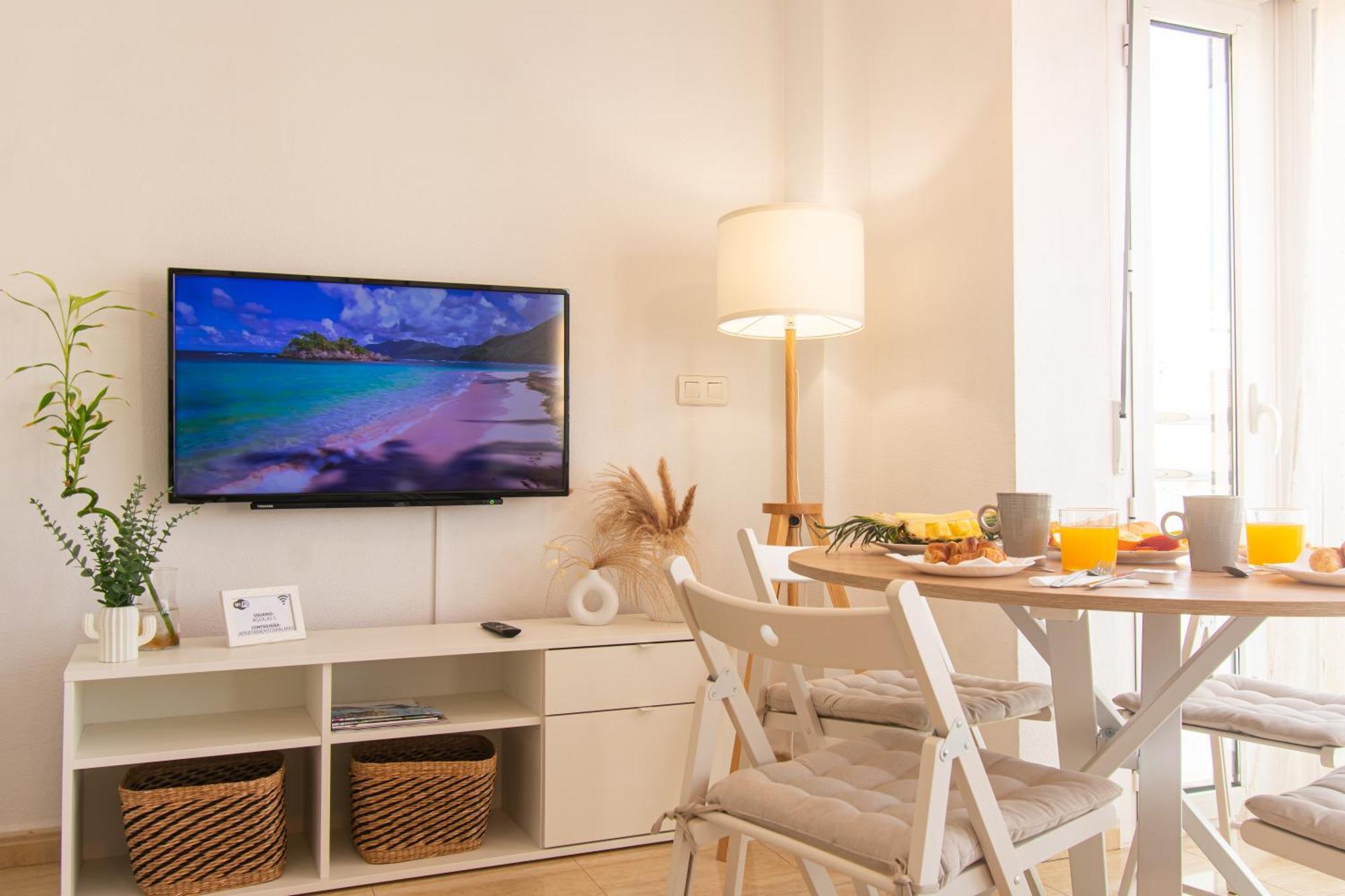 Apartmán Avenida Principal Cerca De La Playa Con Aire Acondicionado Y Wifi - By Aloha Palma Águilas Exteriér fotografie
