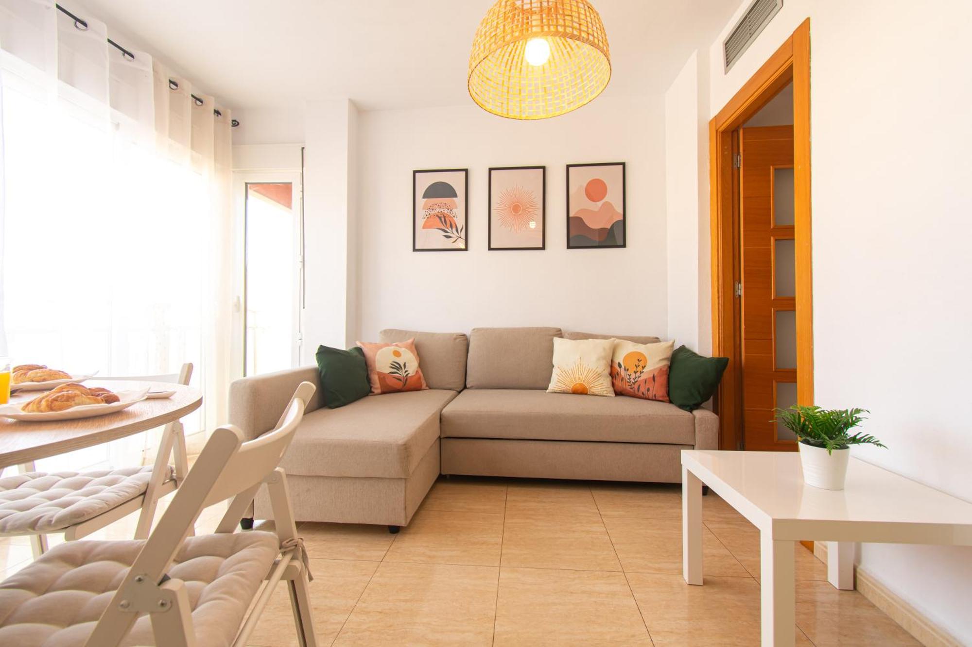 Apartmán Avenida Principal Cerca De La Playa Con Aire Acondicionado Y Wifi - By Aloha Palma Águilas Exteriér fotografie